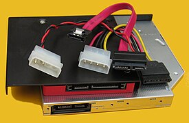 Slimline SATA Power unterstützt nur 5 V