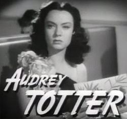 Audrey Totter i Vilse (1946).