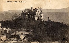 Le château de Montdardier.