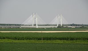 Puente strallato de Piacenza.