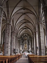 Dreischiffige Hallenkirche in Bozen (Südtirol): Dompfarrkirche Maria Himmelfahrt