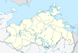 Gülzow is located in Mecklenburg-Vorpommern