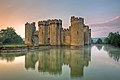 Image 48Bodiam Castle is a 14th-century moated castle in East Sussex. Today there are thousands of castles throughout the UK. (from Culture of the United Kingdom)