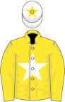 Yellow, White star, White cap, Yellow star