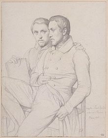 Hippolyte Flandrin - Double Self-Portrait of Hippolyte and Paul Flandrin.jpg