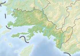 Voir sur la carte topographique de la province de Muğla