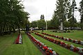 Le cimetière militaire.