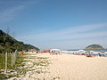 Praia do Grumari, Zona Oest de Rio de Janeiro, banda esquerra