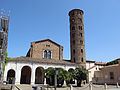 Bazilika Sant'Apollinare Nuovo, 5. storočie, Ravenna, Taliansko.