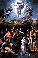 Raffaello Sanzio Transfiguration, 405 x 278 cm.