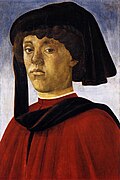 Sandro Botticelli, Portrait de jeune homme, 1470.