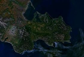 Залив Бабушкина — на юго-западе полуострова