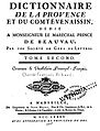 Dictionnaire provençal de Claude-François Achard