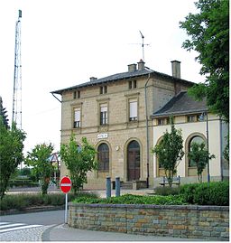 Järnvägsstationen i Wecker