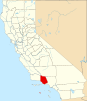 Localização do Condado de Ventura