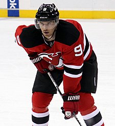 Martin Havlát v dresu New Jersey Devils v roce 2015