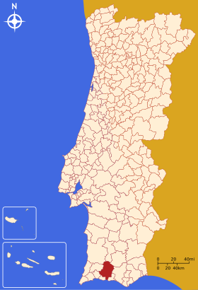 Localização de Silves