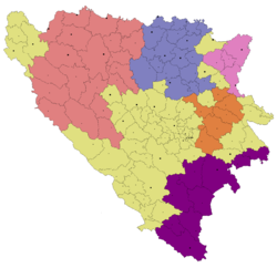 Location of SAO Northern Bosnia