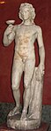 Staty av Dionysos, romersk kopia av grekiskt original.