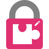 Pink padlock