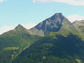 Vue du versant nord.