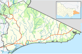 Omeo is located in Shire of East Gippsland