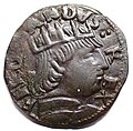 Cavallo (Münze) des Ferdinand von Aragon (1458-94), Avers