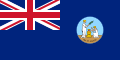 Vlajka Sv. Vincence a Grenadin (1907–1979) Poměr stran: 1:2