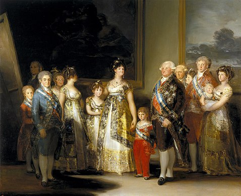 Familia lui Carol al IV-lea de Goya