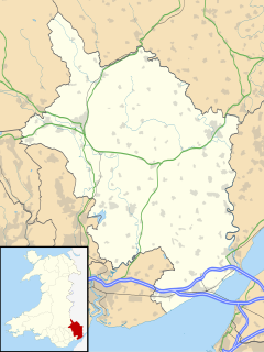 Cross Ash is located in Monmouthshire