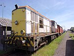 Loc SNCF 62424 bij de SGB te Goes nog in Franse uitvoering; 1 juni 2019.