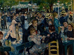 Auguste Renoir, Tanec v Moulin de la Galette, 1876