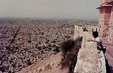 Jaipur des del fort Nahargarh