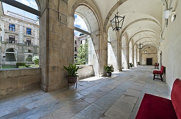 Parador de Corias located in a Neoclassical monastery.