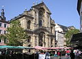 Crkva sv. Martina i Zelena tržnica.