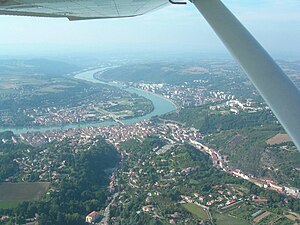 Vue générale de Vienne.