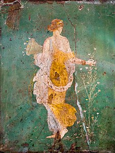 Frescă din Pompeii, sec. I d.Hr.