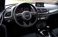 Cockpit (2014–2018) avec l’Audi MMI.