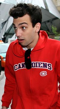 Jay Baruchel Toronton elokuvajuhlissa vuonna 2008