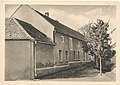 The so-called The birth house of Klement Gottwald in Dědice on Haná in the condition before reconstruction. 2nd half of the 1940s / early 1950s.