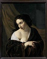 若い女性の肖像画　(1654/1656)