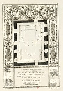 Description des cérémonies pour le mariage de S.M. l'Empereur Napoléon (1810).