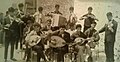 فرقة مالوف بمدينة شلغوم العيد سنة 1964 بمقر الشبيبة الجزائرية