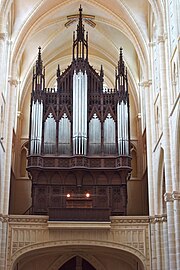 Cathédrale Saint-Étienne de Châlons-en-Champagne, grand-orgue (John Abbey (1849), Eugène et John Albert Abbey (1898)