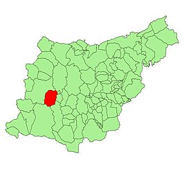 Kaart van Antzuola