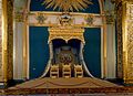 Throne of the Tsar, the Empress and the Empress Mother in the Grand Kremlin Palace