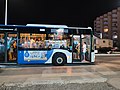 Autobús interurbano en la Región de Murcia.