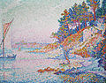 La calanque, (1906) - Paul Signac