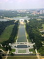 le Lincoln Memorial et son Reflecting Pool (Washington).