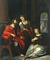 Kristus yn 't hûs fan Maria en Martha (± 1597) Otto van Veen